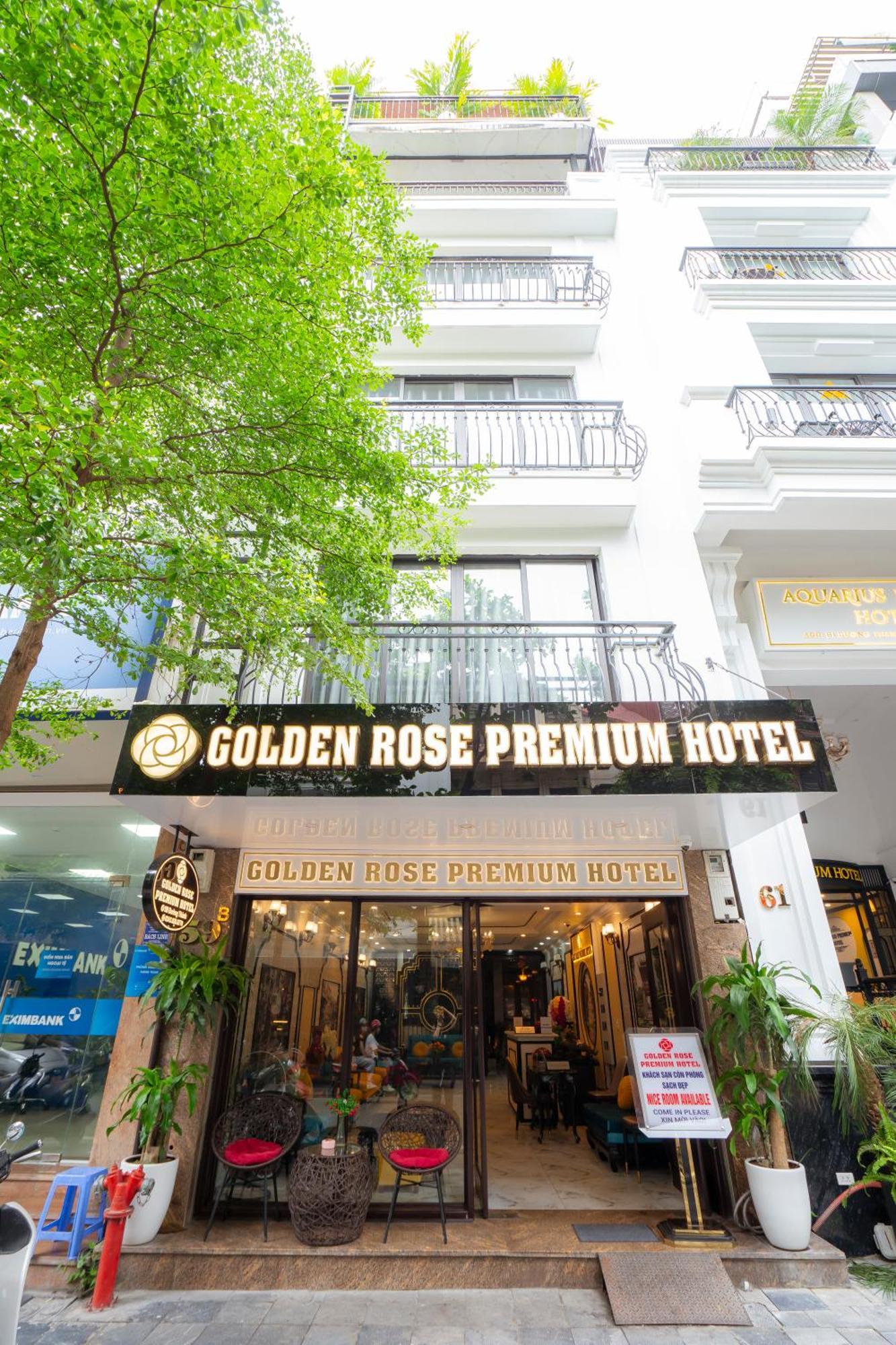 Golden Rose Premium Hotel هانوي المظهر الخارجي الصورة