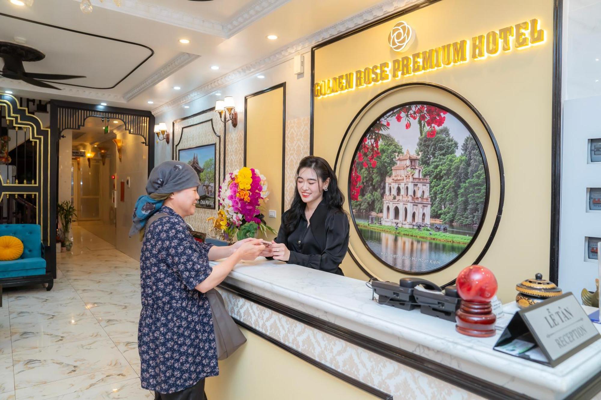 Golden Rose Premium Hotel هانوي المظهر الخارجي الصورة