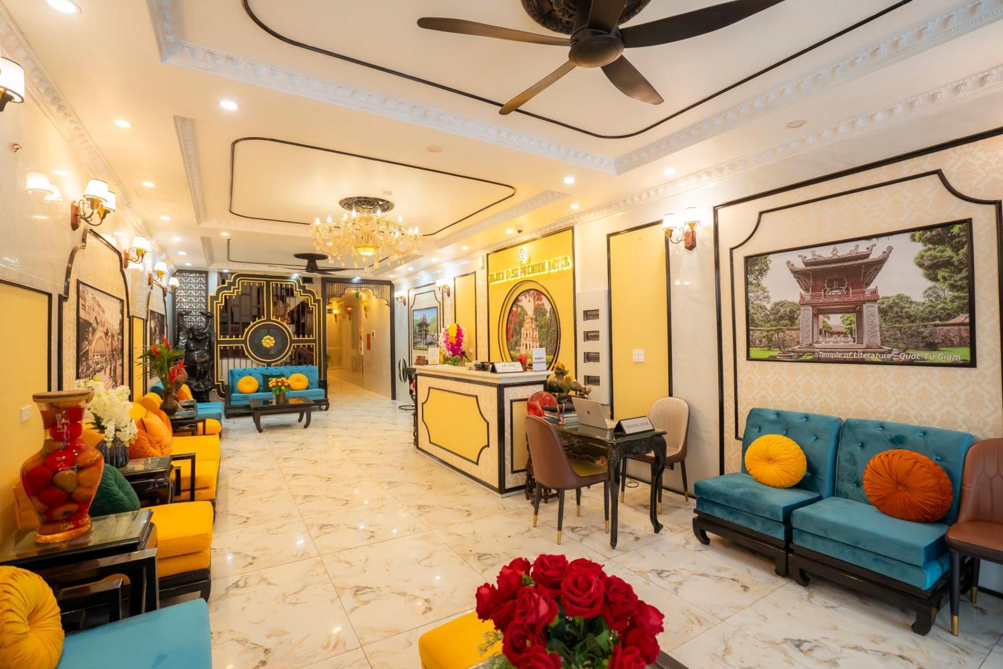 Golden Rose Premium Hotel هانوي المظهر الخارجي الصورة